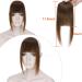 Bangs Clip in Bangs Real Human Hair Bangs for Women Clip on French Bangs Real Hair Nice Natural Flat Neat Bangs with Temples 1Pcs for Women Curved Bangs for Daily Wear (Color : #60) - Buy Online on GoSupps.com