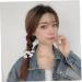 Froiny Cow Pattern Hair Ring Scrunchie - Stylish Elastic Hair Tie for Women & Girls | Trendy Accessories - Buy Online on GoSupps.com
