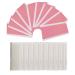 Hair Extension Tape Tabs - 240 Pcs Double Sided Adhesive Human Hair Tape Waterproof Wig Tape and Toupee Tape for Replacement (White+Pink 4 x 0.8 cm)