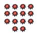 SaiDian 14 Pcs Shoe Spike Metal Thread Studs Screw for Golf Cleats Quick Twist Screw Studs Accessories Training Aids for Shoes
