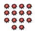 SaiDian 14 Pcs Shoe Spike Metal Thread Studs Screw for Golf Cleats Quick Twist Screw Studs Accessories Training Aids for Shoes