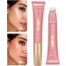 Highlighter Stick Makeup Bronzer Stick With Cushion Applicator Makeup Highlighter Contour Glitter Matte Natural Brightening Face Makeup Smooth Creamy Matte Finish Liquid Stick For Women - Buy Online on GoSupps.com