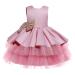 NNJXD Baby Girls Flower Princess Birthday Party Dress 730 Pink-a 4-5 Years