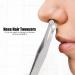Nose Hair Clips 2 Pack - Waterproof Easy & Painless Stainless Steel Design for Safe Grooming - Buy Online on GoSupps.com