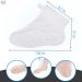 200 Pcs Disposable Moisturizing Foot Covers - Women's Pedicure Foot Spa Socks for Paraffin Wax Treatment - Feet Care Plastic Socks 11.8x6.7x1.1 Inch - Buy Online on GoSupps.com