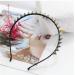 PiniceCore Gothic Metal Headband - Lace & Rivet Hairband for Parties | Cool Punk Style Accessories - Buy Online on GoSupps.com