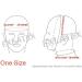 Unisex Black Latex Mask with Eyes & Face Opening - 0.6mm Durable Hood for Costumes & Performance - Buy Online on GoSupps.com