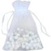 Awtilife 30 Pc Ivory Color Baptism Favors with Angels Mini Rosaries - Perfect for Christening & Baby Shower Gifts - Includes 30 Organza Gift Bags - Buy Online on GoSupps.com