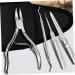 FRCOLOR 1 Set Manicure 2-Piece Set manicure trimmer cuticle pusher pedicure nippers Dead Skin Scissor Toenail brush pedicure trimmer cuticle clippers Manicure tools Stainless steel - Buy Online on GoSupps.com