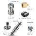 PAMOWO 26Pcs Camera Screw Mount Set | 1/4 and 3/8 Inch Converter Threaded Screws Adapter for DSLR Camera, Tripod, Monopod | Flash Shoe Mount, Ballhead | Quick Release Plate - Compatible with Flash Lights - Buy Online on GoSupps.com