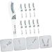 Angoily 10pcs Eyelash Measuring Ruler Lash Supplies Eye Lash Extension Starters Kit Lash Ruler Curly Mascara - Buy Online on GoSupps.com