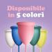Rainbow Cup Menstruation Cups | Medical Silicone | Made in Italy | Size 2 Semitonica & Ciclamini | 2 Units Pack - Buy Online on GoSupps.com