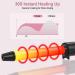 4 in 1 Curling Iron Set - Interchangeable Ceramic Curling Wands & Flat Iron Hair Straightener with Comb Protective Glove & Clips | International Shipping Available - Buy Online on GoSupps.com