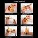 Buy ZHONGJIUYUAN Bamboo Moxa Moxibustion Box Holder (2 Holes) + 10 Moxa Sticks - Premium Quality for Effective Pain Relief - Ships Internationally - Buy Online on GoSupps.com