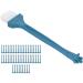 50pcs Shaving Brush Set - Soft Nylon Bristles PP Handle Portable Electric Shaver Cleaning Brushes - International Shipping Available - Buy Online on GoSupps.com