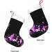 Ffexs Christmas Socks with Peacock Feathers - Velvet Butterfly Design One Size Perfect for the Holidays - Buy Online on GoSupps.com