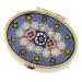 GlassOfVenice Murano Glass Small Millefiori Pill Box - Oval