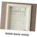 SOESFOUFU Cabinet Towel Holder Wall Mount Coat Rack Hat Hangers Outdoor Hooks Over The Drawer Rack Cupboard Door Hanging Storage - Buy Online on GoSupps.com