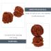 Healeeved 4-Piece Walnut Fitness Handball Set - Chinese Handmade Massage Balls for Hand Training & Muscle Relief - Buy Online on GoSupps.com
