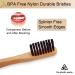 6 Pcs Biodegradable Bamboo Toothbrushes - Natural Eco-Friendly BPA-Free Set for Sensitive Gums | Virgin Forest - Buy Online on GoSupps.com