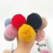 Tonsee Pompom Hair Ties - Fluffy Black Elastic Hair Band & Cute Plush Ball Ponytail Holder for Girls - Shop Internationally! - Buy Online on GoSupps.com