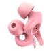 Earplugs for Sleeping 33dB Silicone Ear Plugs for Noise Cancelling Reusable Washable Ear Protection EarPlugs Sleep Snore Travel Flights Moto-Pink