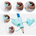 Shulllin Silicone Pencil Handle Set for Kids - 6 Colors | Posture Correction Tool for Comfortable Writing - Buy Online on GoSupps.com