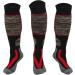 JTEG Unisex Ski Socks - Thermo Knee Socks for Winter Sports | 2 Pairs Red-Orange for Men Women & Kids - Buy Online on GoSupps.com