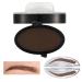Bluelover Brows Stamp Powder Gray Brown Makeup Eyebrow Gel Seal Waterproof Eyes Cosmetics Black Head Brush Tools #02