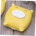 Healeved 2pcs Cartoon Lens Storage Case - Travel Lens Box - Durable & Fun Design in Yellow - International Shipping - Buy Online on GoSupps.com