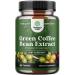 Pure Green Coffee Bean Extract - Super Energizing Green Coffee Extract with 50% Chlorogenic Acid for Antioxidant Heart Health Mental Focus and Size Reduction - Natural Energy Supplement for Adults