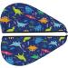 Dinosaurs Adventure Microfiber Hair Towel - Super Absorbent Coral Velvet Wrap for Women | Quick Dry for Long Curly & Thick Hair - Buy Online on GoSupps.com
