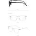 KDOQ TR90 Light Frame Square Blue Light Blocking Glasses for Men & Women - Anti-Blue Ray Computer Eyewear in Transparent - Buy Online on GoSupps.com