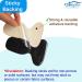 Chiroplax High Heel Inserts Cushion Pads Metatarsal & Heel Cup Liner Protector - 4 Pairs (Beige & Black) - Buy Online on GoSupps.com