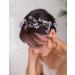 Purple Bridal Wedding Hair Vine - Denifery Natural Stone & Crystal Headpiece - Buy Online on GoSupps.com