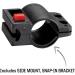 Kryptonite Keeper 12mm U-Lock with FlexFrame-U Mount & Cable | Secure Your Bike | International Shipping Available - Buy Online on GoSupps.com