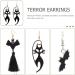 20 Pcs Halloween Earrings Festival Earrings Party Women (Assorted Color) - Buy Online on GoSupps.com