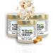 Bio-Nussmus Salted Caramel |Cashew-erdnuss |Vegan |Lower-Carb |Without added sugar |Sweeted with erythritus |3x190gorganic Workout Salted Caramel 570 G (1 Series)