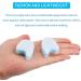 SELOTOKITER Foam Toe Separator 12pcs for Men & Women - Foot Pain Relief, Plantar Fasciitis Correction, Toe Spacers for Claw Toes, Hammer Toes, Bunions - Blue - Buy Online on GoSupps.com