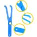 Tooth Silk Holder & Dental Floss Holder - 4PC Set for Oral Hygiene | Perfect for Families Hotels & Travel - Buy Online on GoSupps.com