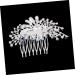 Ipetboom Bridal Wedding Hair Comb Floral Rhinestone Hair Pin Bride Hair Comb Wedding Rhinestone Hair Comb - Buy Online on GoSupps.com