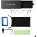 Cateye Blue Light Blocking Glasses for Women | Anti Eyestrain Computer & Gaming Glasses with Metal Frame - Buy Online on GoSupps.com