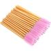 FOMIYES Lash Comb 100 Pcs makeup mascara nylon eyelash brush color mascara disposable makeup colored mascara 50 Pcsx2pcs Pinkx2pcs - Buy Online on GoSupps.com