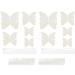 Cake Insert 3D Effect Butterfly Cake Topper Inedible for Birthday Party for Wedding (White) - Buy Online on GoSupps.com