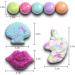 Unicorn Bath Bomb Gift Set - Handmade All Natural Essential Oil Bath Bombs - Perfect Gift for Birthday, Mother's Day, or Valentine's Day - Ideal for Women, Moms, and Teen Girls - Buy Online on GoSupps.com