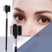 Eyelash Eyebrow Brush Metal Steel Eyelash Separator Comb Wood Handle Double Head Extension Makeup Supplies for Professional and Travel