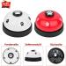 Slowton Dog Wring - 2 Piece Cat Bell Set with Non-Slip Floor | Paw Print Dog Doorbell & Puppy Toy | Dog Training Bells for Pets in Red & White - Buy Online on GoSupps.com