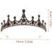 FRCOLOR 1pc Black Crown Bride Hair Accessories Party Headdress Baroque Crown Wedding Headdress Bridal Hair Decor Baroque Bridal Crown Women Crown Wedding Headband Bridal Headpiece 14x14cm Black - Buy Online on GoSupps.com