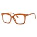 Eyekepper High Quality Reading Glasses - Oversized Rectangular Quality Reading Aid for Women - Brown +4.00