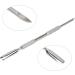 Dual Head Cuticle Pusher Stainless Steel Cuticle Pusher Nail Pedicure Tool for Dead Skin Callus Removal - Buy Online on GoSupps.com